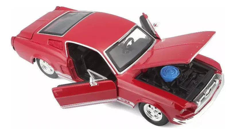 Maisto 1:24 Ford Mustang GT 1967 Rojo 31260
