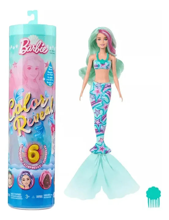 Barbie Color Reveal Series 6 Sirenas JFY73