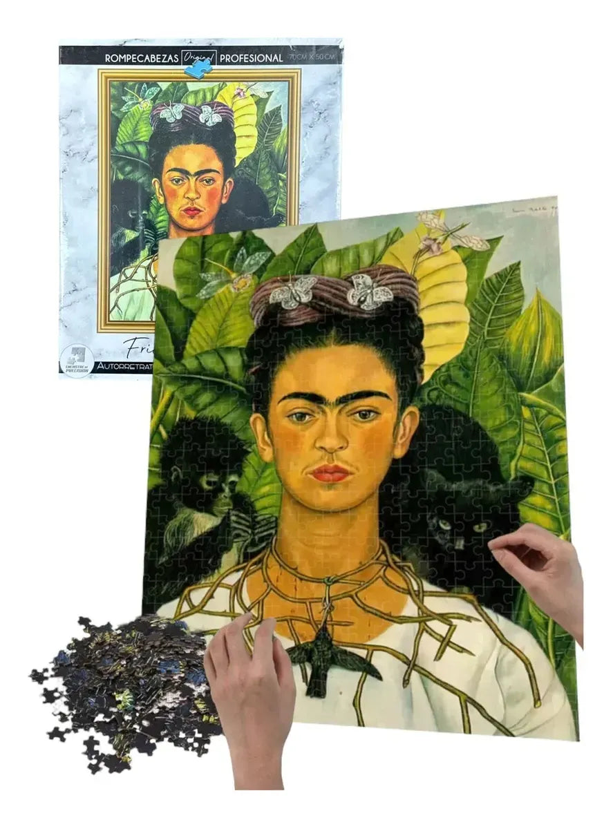 Puzzle 1000 Pzs Autorretrato Collar y Colibri 810-0226 fd1000270 (19)