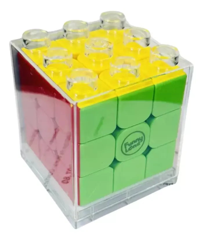 Display Cubo Rubik 3x3cm Sin Borde FL618