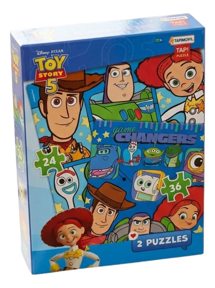 Toy Story 5 2 Puzzle 24 Y 36 Piezas Dts17954