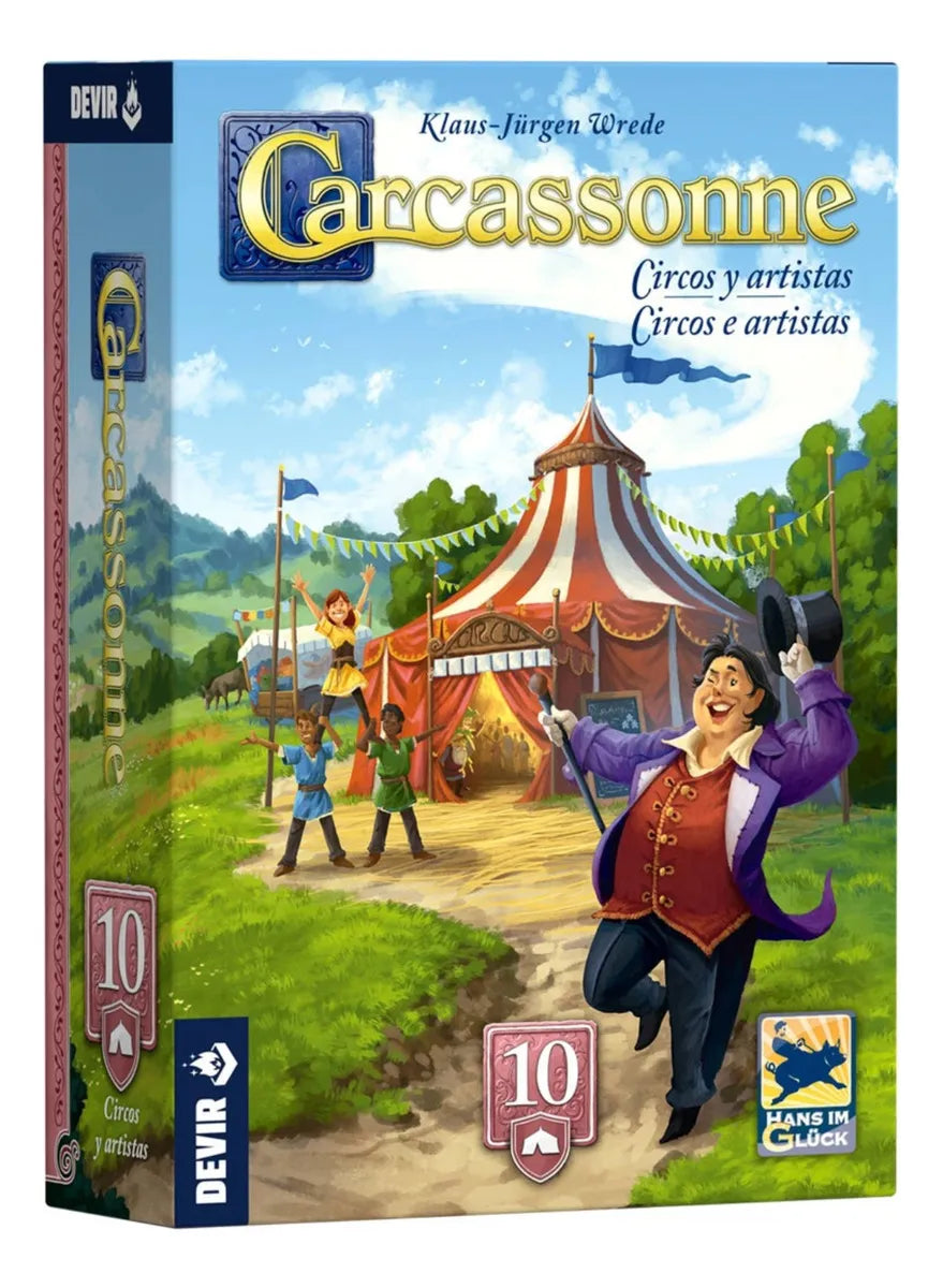 Juego Carcas Circos Y Artistas Devir 40-4268