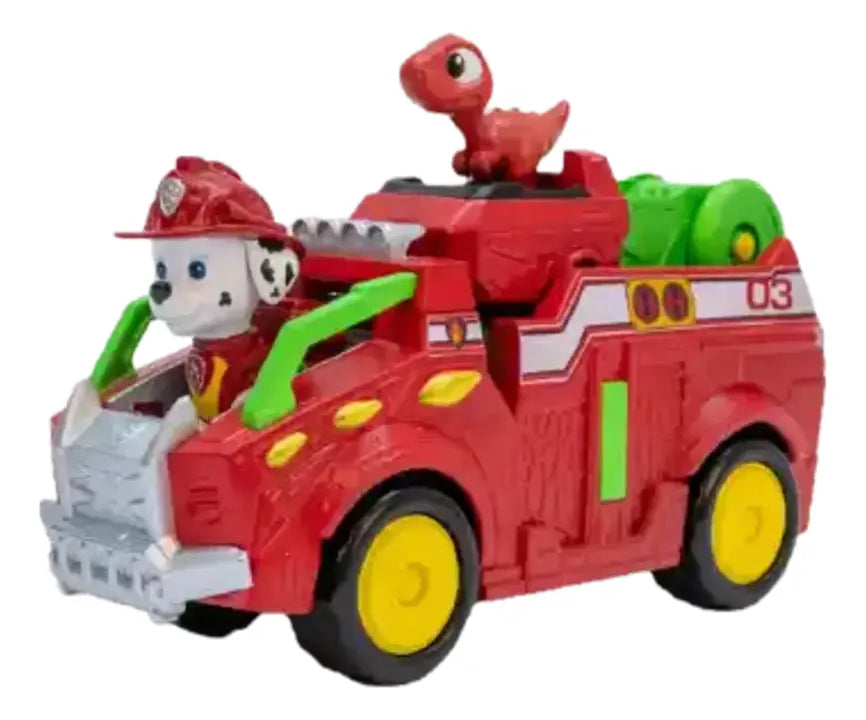 Paw Patrol Dino Vehiculo Marshall Con Dinosaurio 97236/6075757