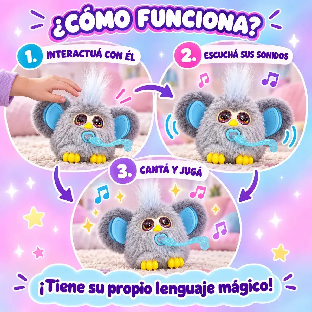 Furloo Mascota Interactiva FJ5205A - vista 5