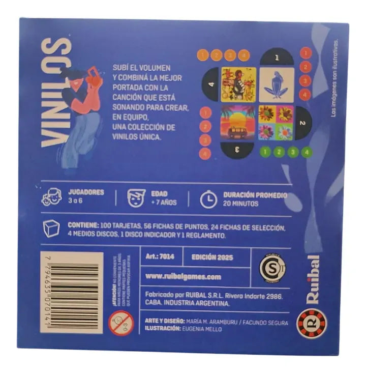 Juego Vinilos 7014