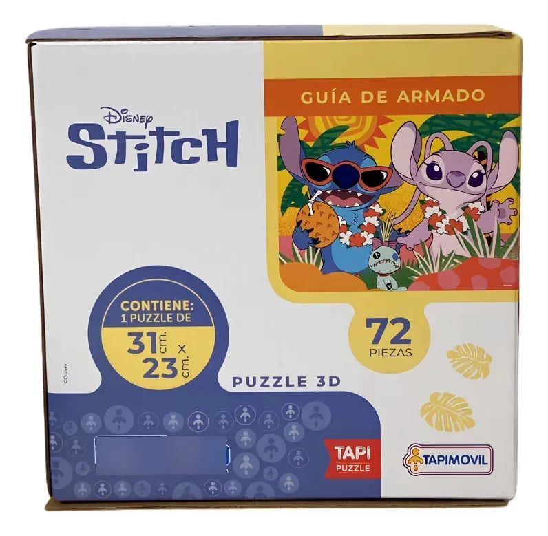 Puzzle 3D Lenticular 72 Pzas Stitch DMD00186 - vista 4