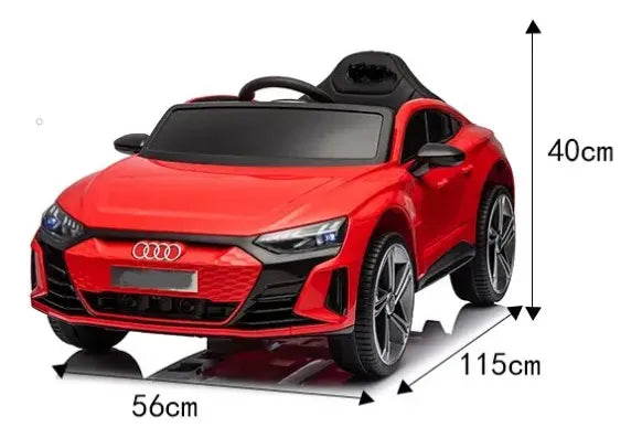 Auto A Bateria Audi Rojo 12v BF717 Shine