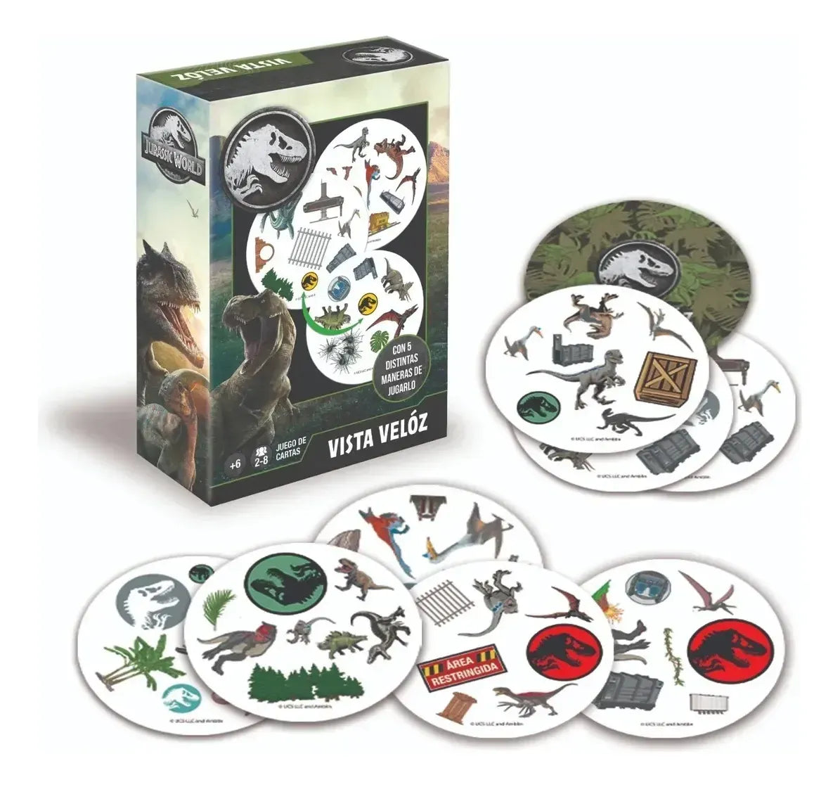 Juego vista Veloz Jurassic World 25011