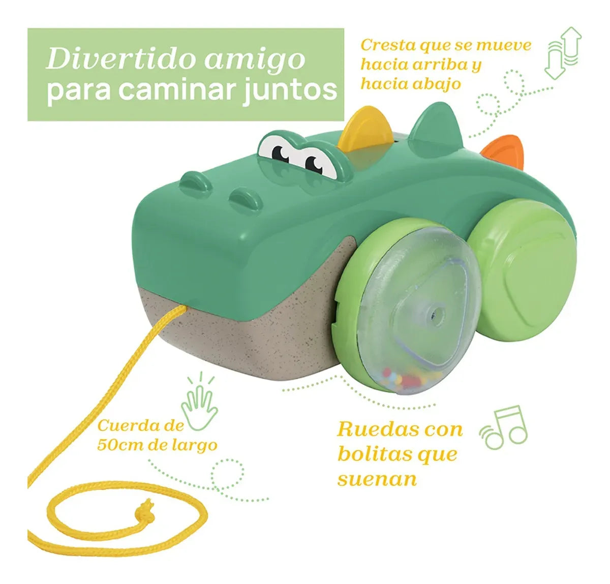 Chicco Cocodrilo Pull Along 11861