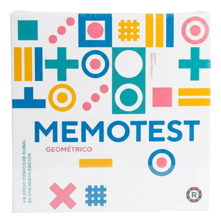 Juego De Mesa didactico Memotest Geometrico 01091517
