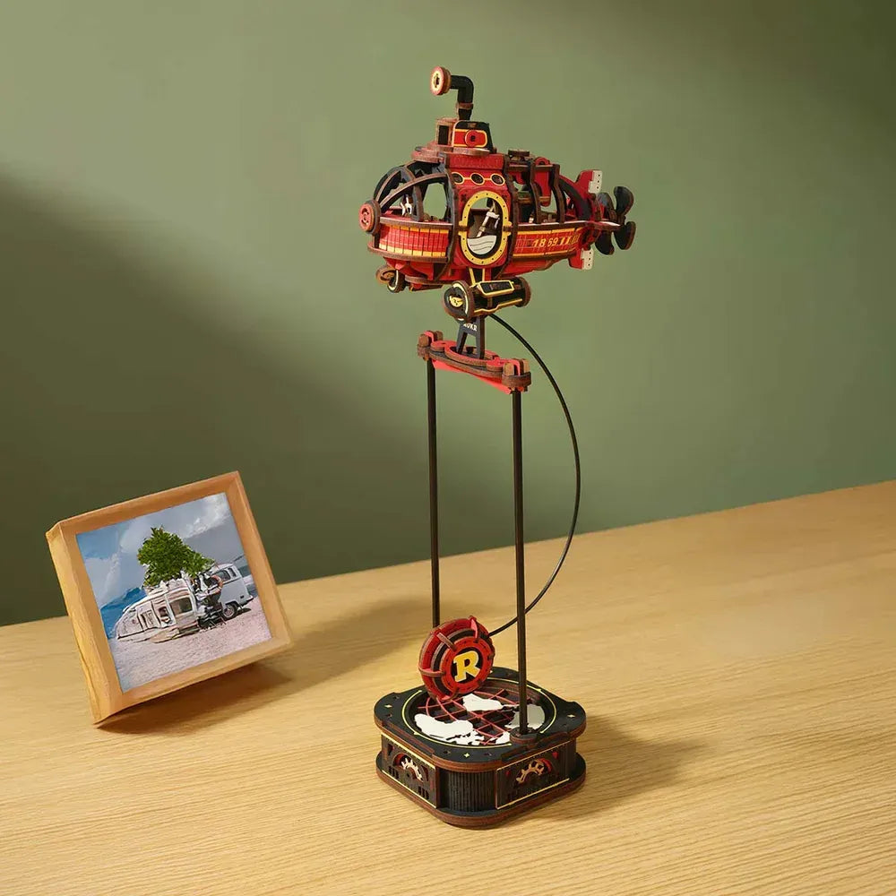 Robotime Rokr Puzzle 3d Deep-sea Adventurer Péndulo 3d Mcd04