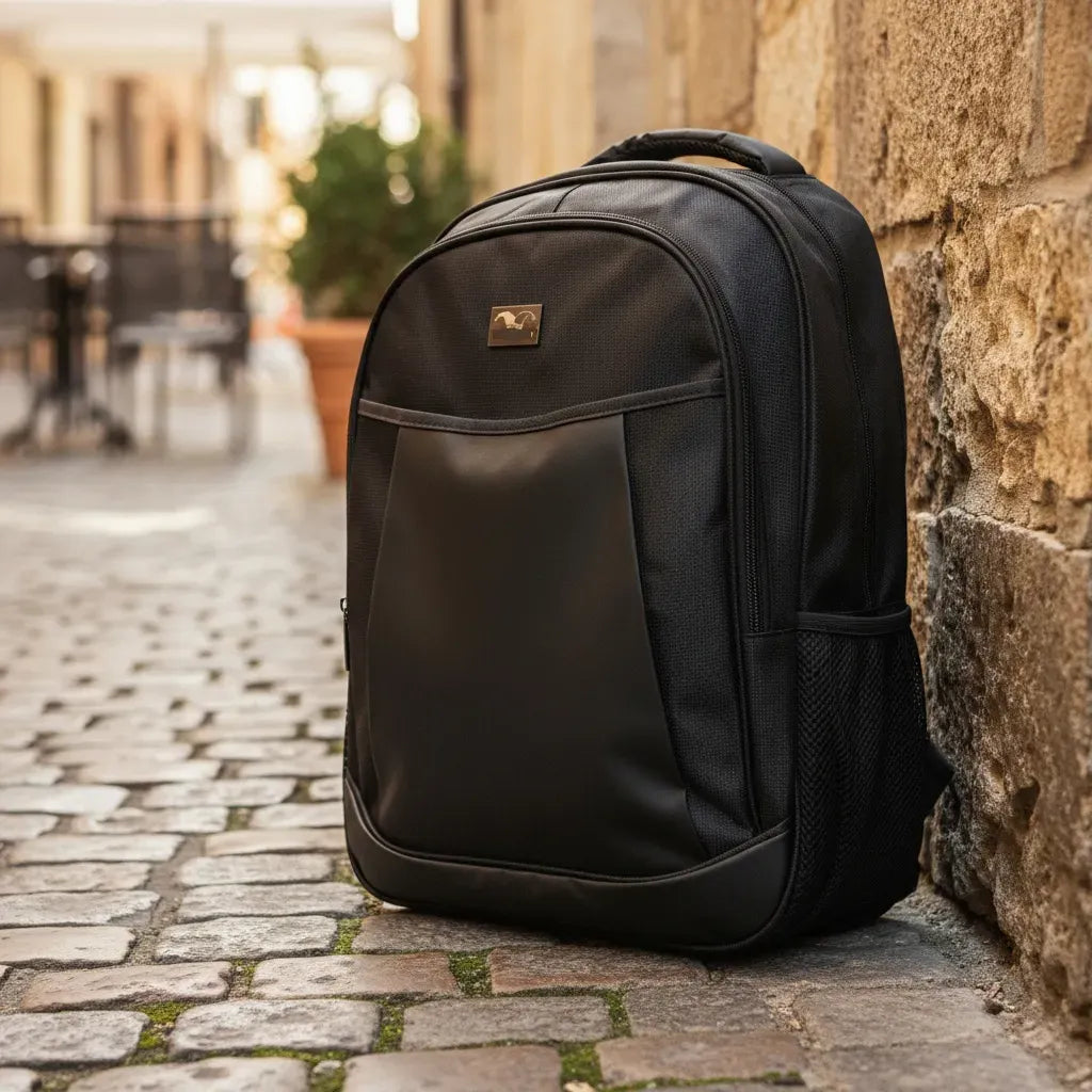 Mochila Espalda Urbana 18p Porta Notebook Sl1909 Kinderland Negro