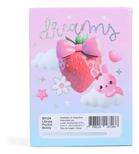 Chimola Libreta Pocket Bunny ST124