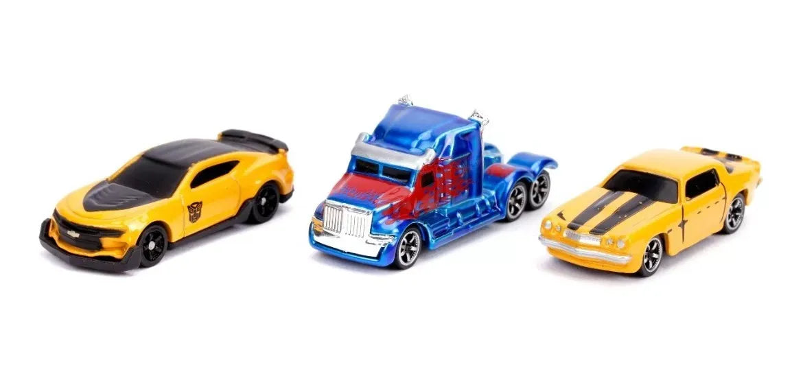 Set Nano Mini Autos 1:65 Transformers 31125 Jada