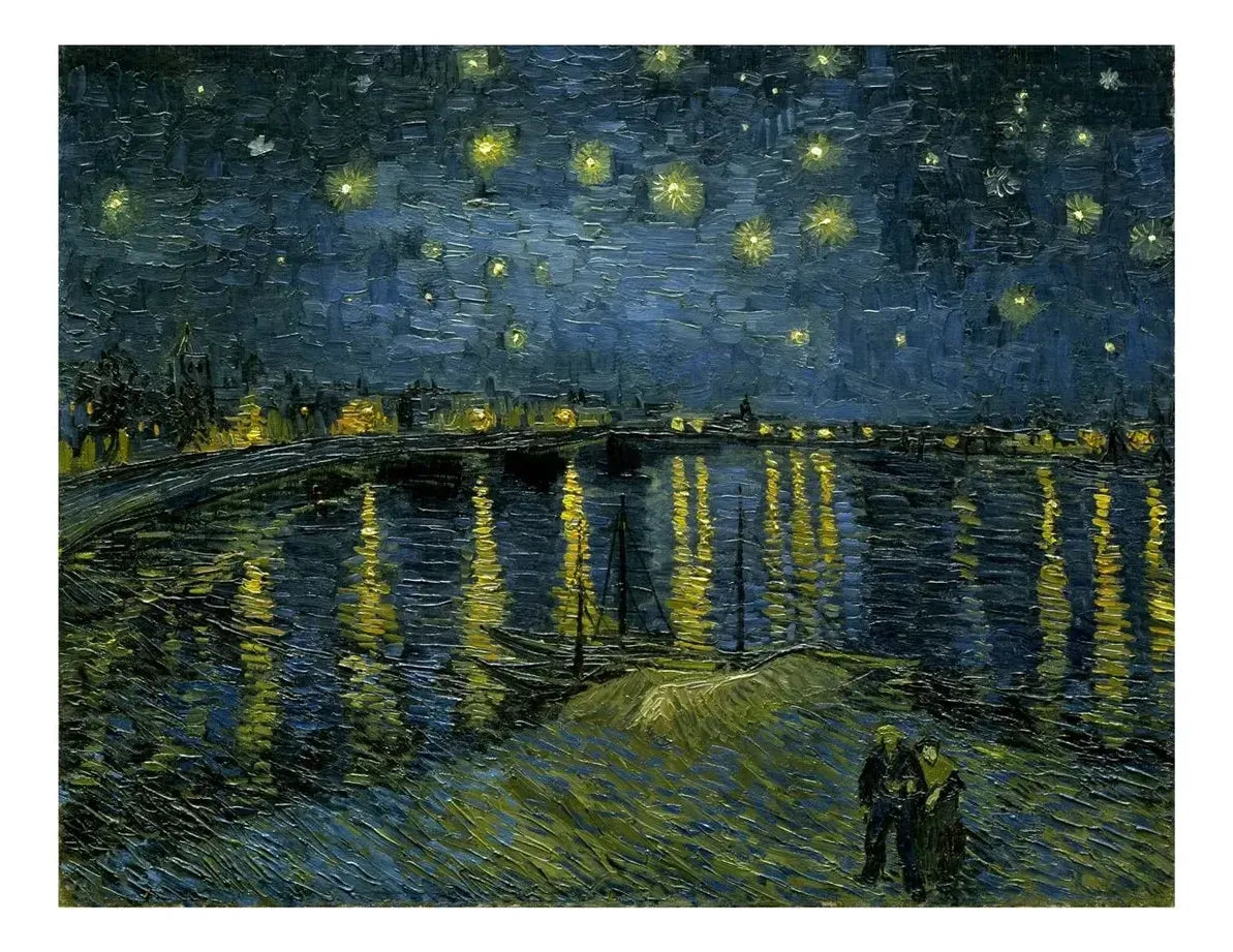 Puzzle 1000 Pzs Noche Estrellada Sobre Rodano 810-0237 fd1000270 (20)