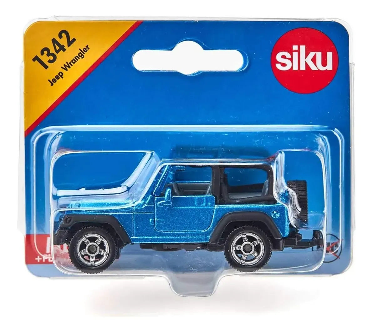 Siku Jeep Wrangler con enganche para remolcar SI1342