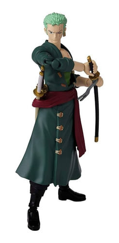 One Piece Figura Roronoa Zoro Articulados 17cm 36932