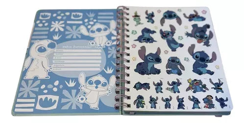 Mooving Libreta A5 de hojas rayadas Stitch 1245244
