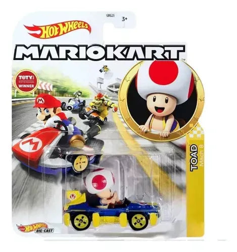 Hot Wheels Mario Kart Vehiculo Metal 1:64 Gbg25