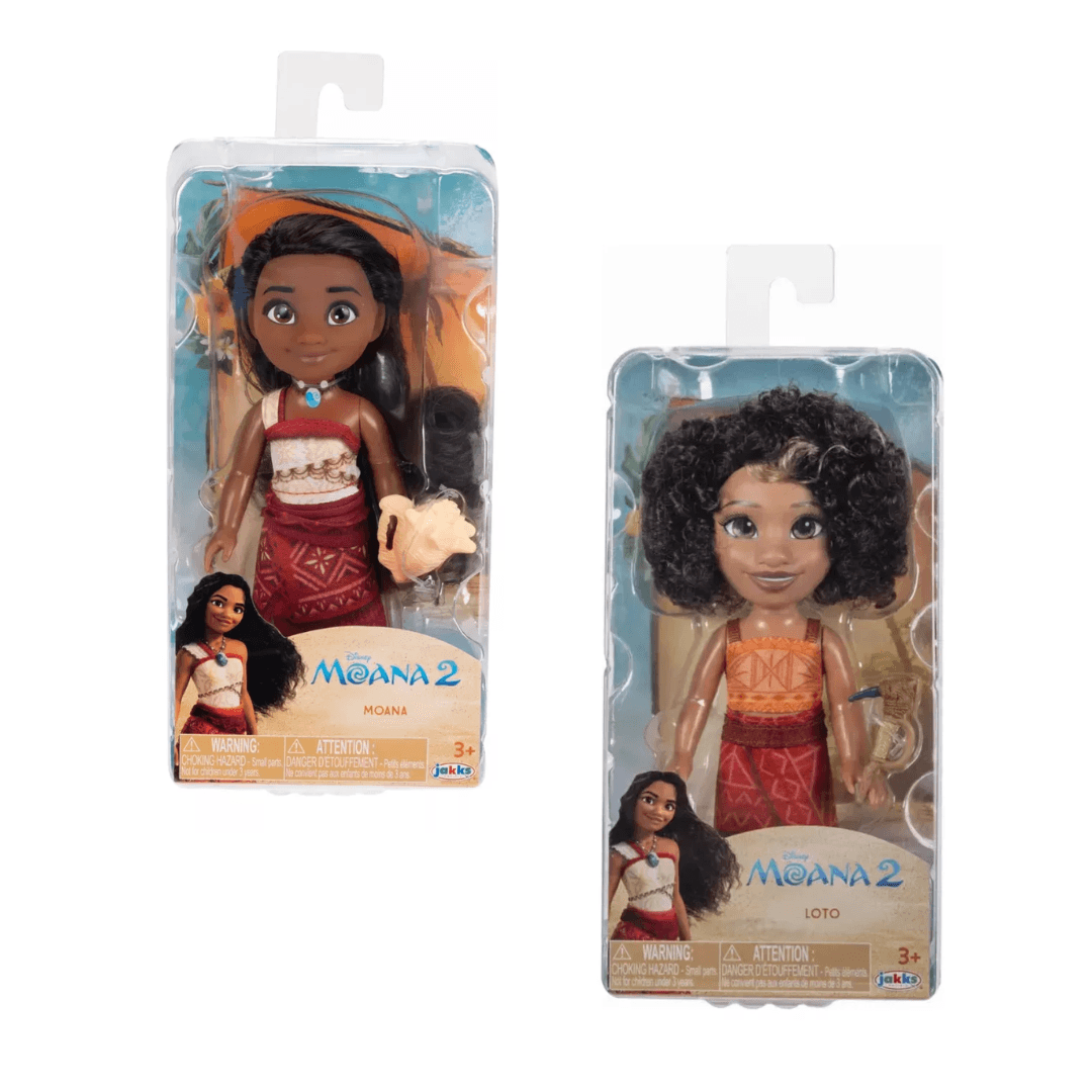 Muñeca Disney Princesa Moana 2 De 15cm 240656