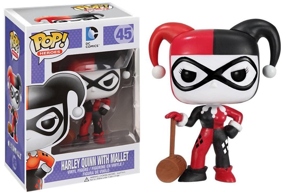 Funko POP Heroes DC Harley Quinn w/Mallet 3638