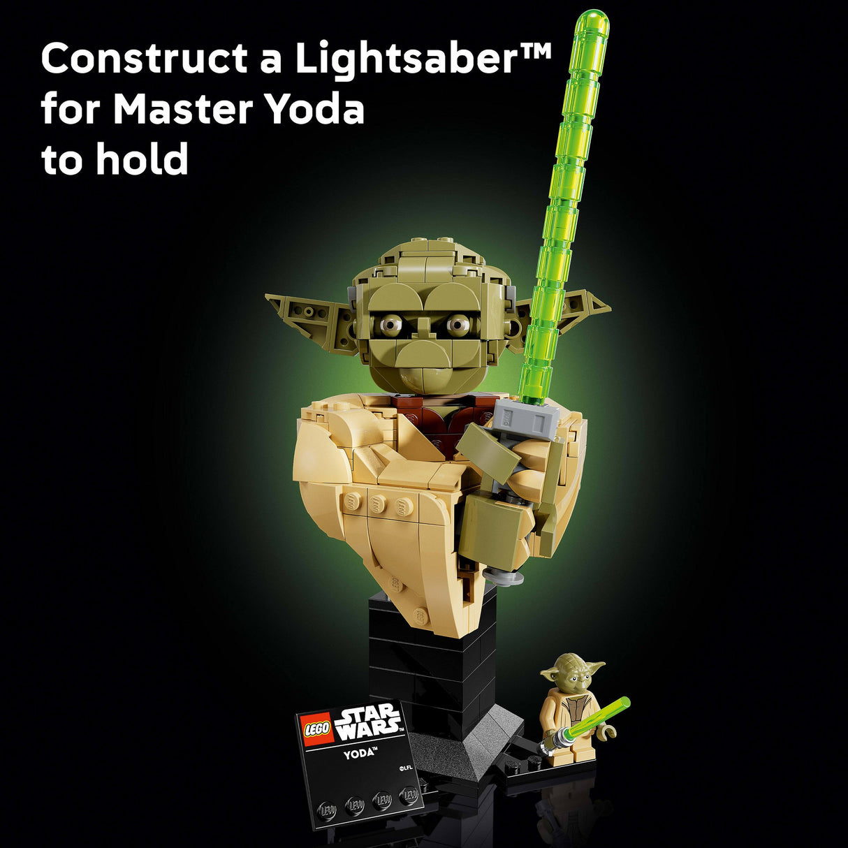 Lego Star Wars Busto de Yoda 75438 - vista 5