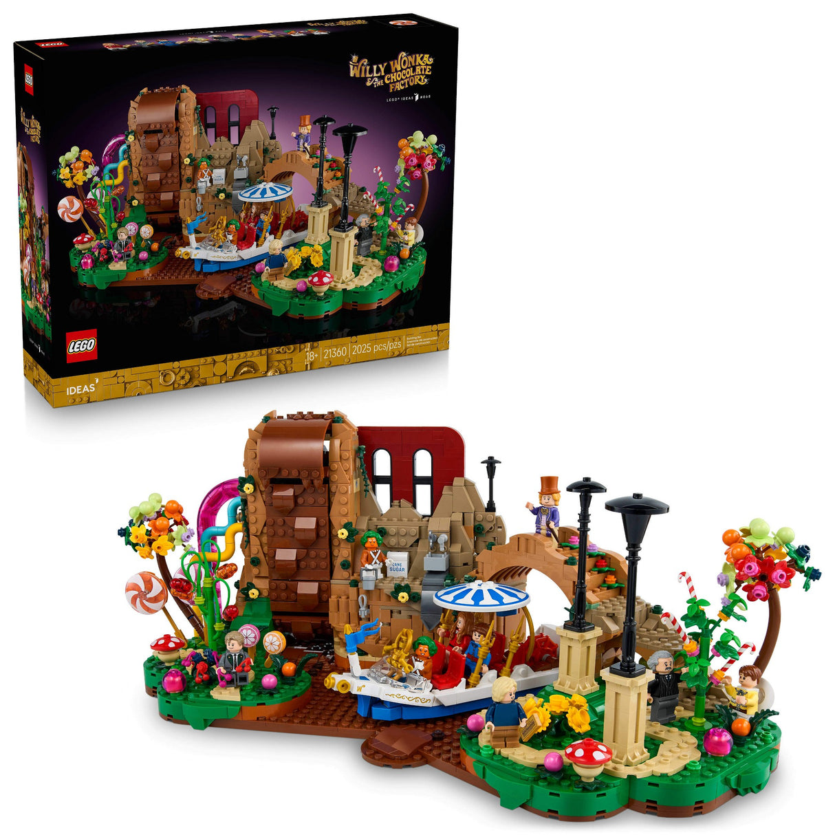 Lego Willy Wonka & the Chocolate Factory 21360 - vista 2