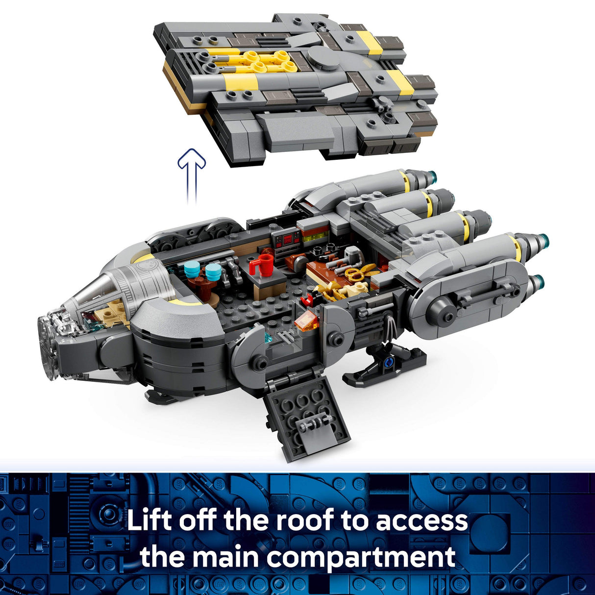Lego Anzellan Starship 75445 - vista 4