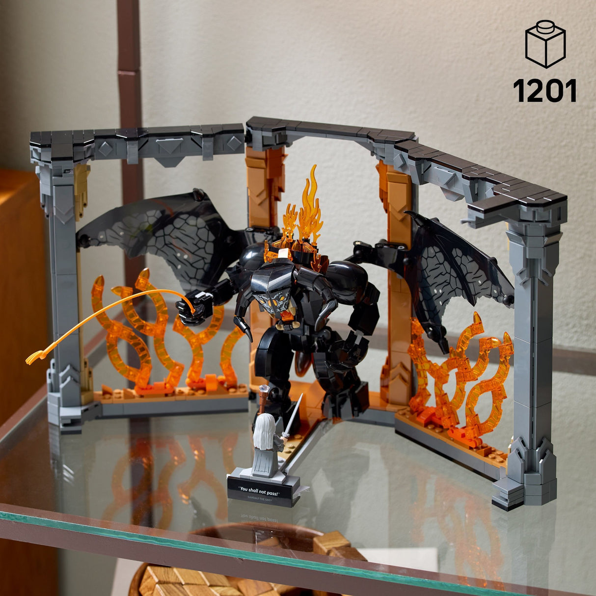 Lego Icons Señor De Los Anillos Balrog Book Nook 10367 - vista 3