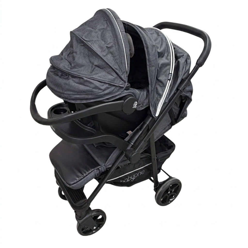 Baby One Coche Lago Lite Rider C/Huevito Grey BOTS-040