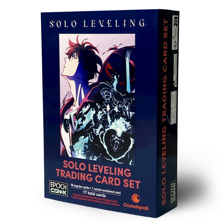 Cartas Con-x Solo Leveling Trading Card Set Box 58241