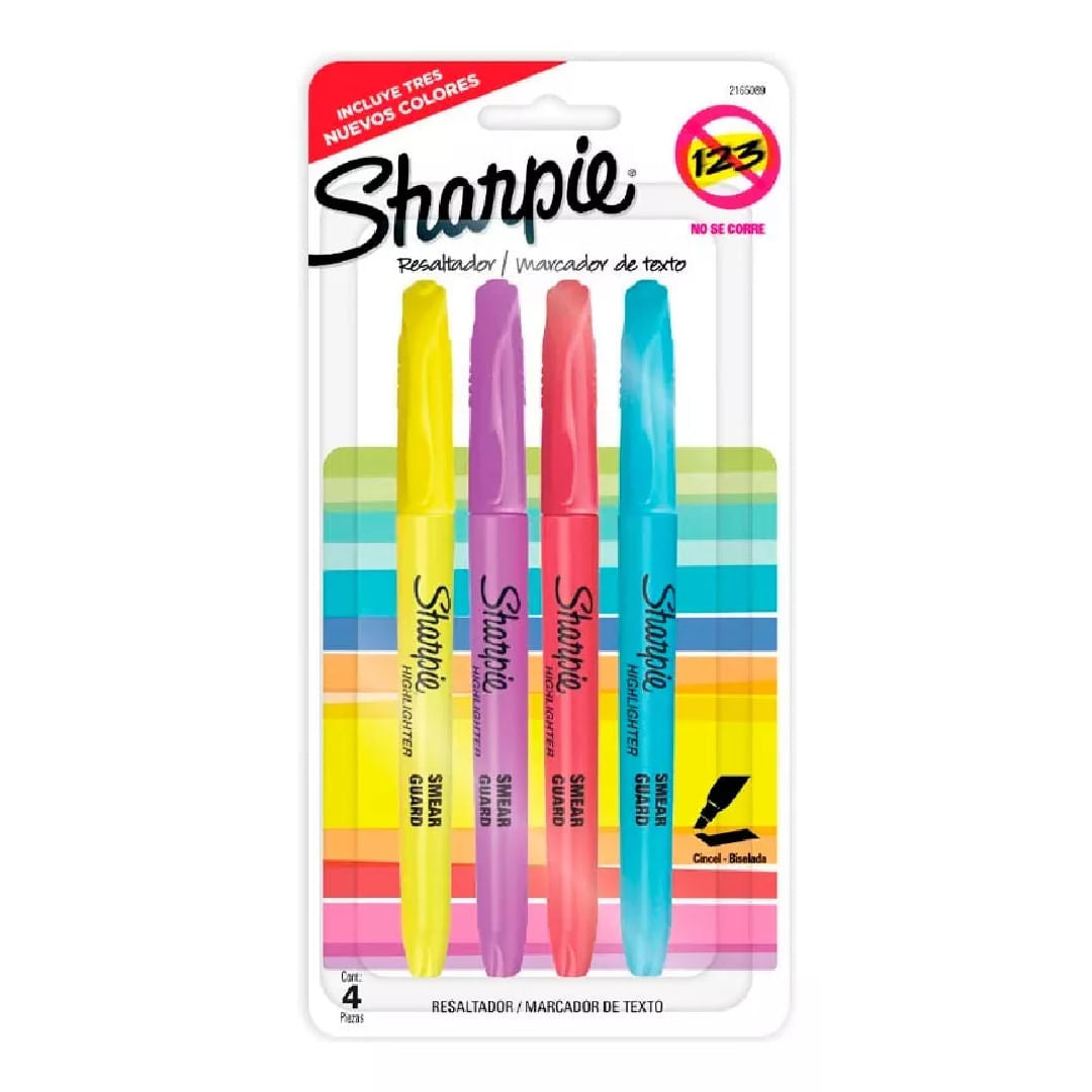 Sharpie Marcadores HL Pocket x4 2165089
