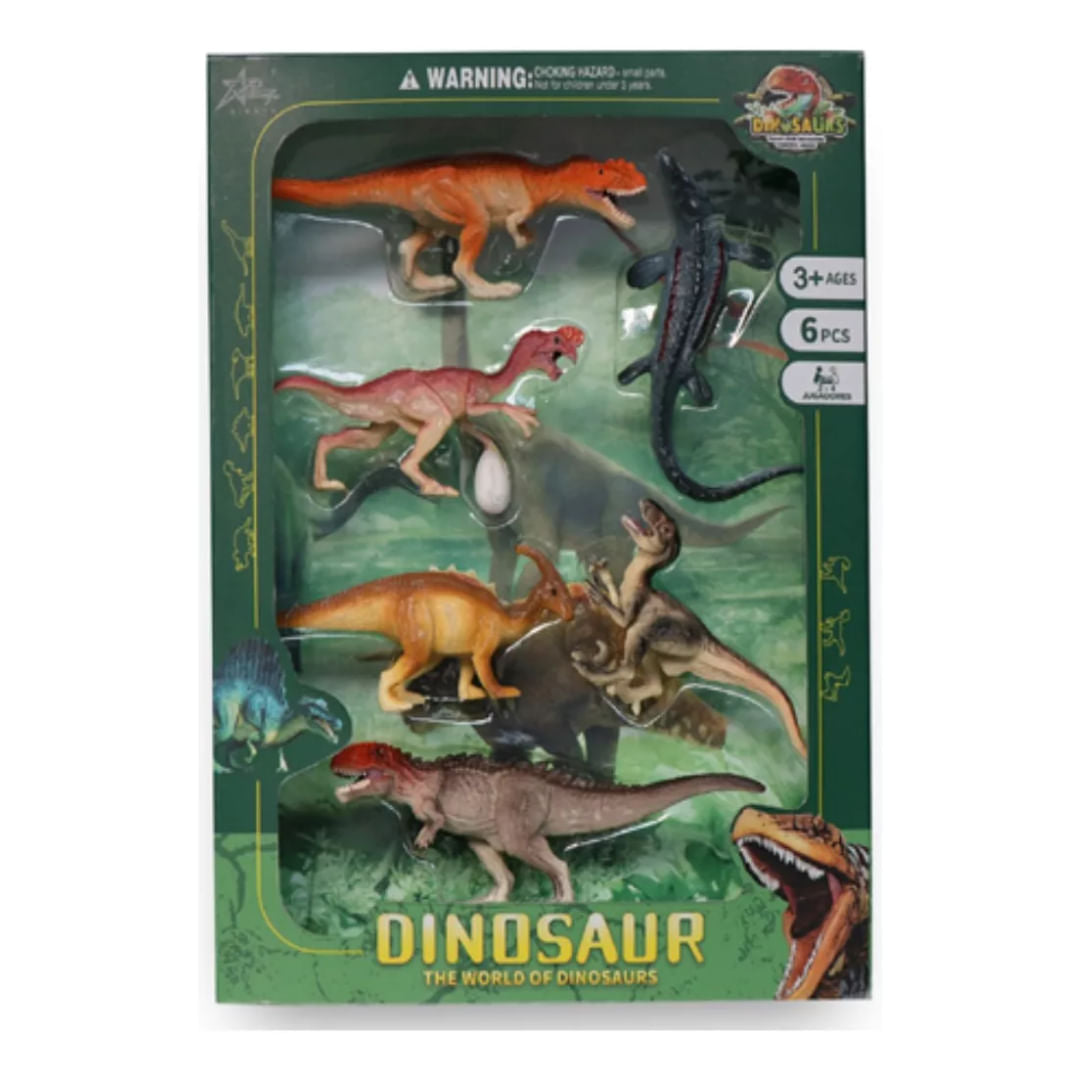 Dinosaur World Set de Dinosaurios x6 2136758