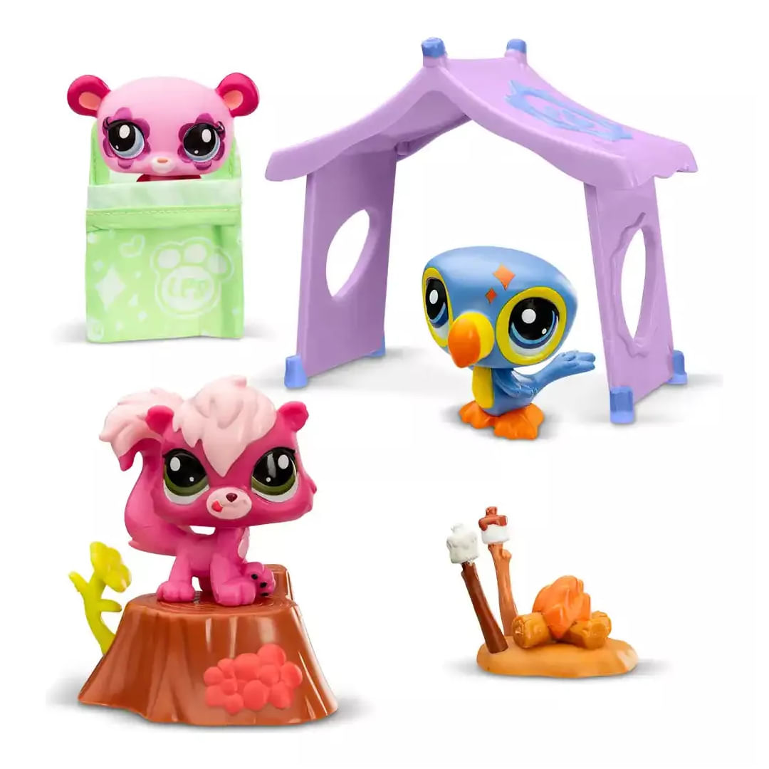 New Littlest Pet shop Camping play 00574
