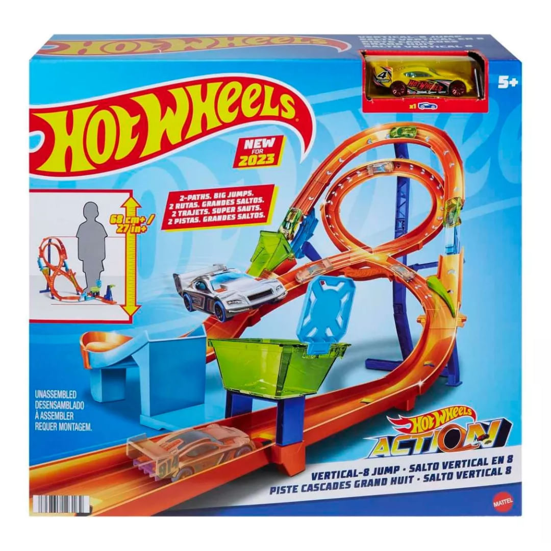 Hot Wheels Pista Salto Vertical 8 HMB15