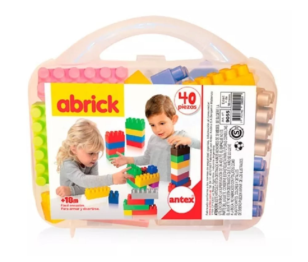Antex Abrick Valija con 40 piezas 9055