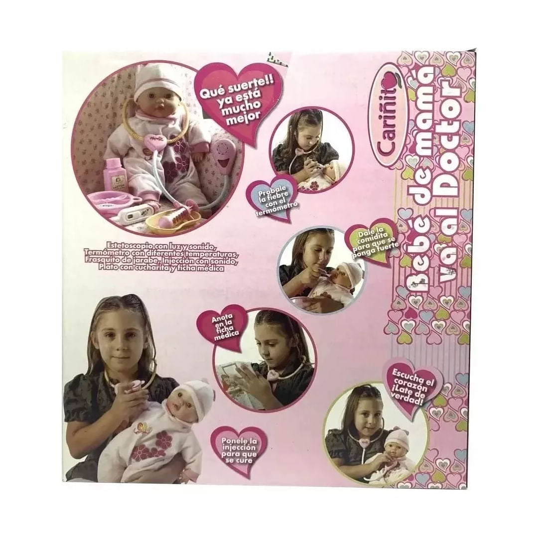 Cariñito Bebe Doctor c/Estetoscopio 690