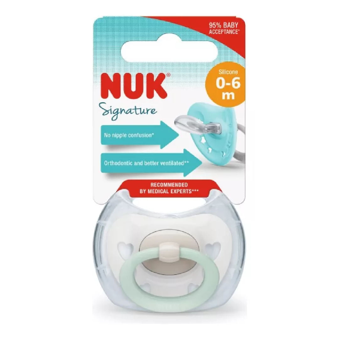Nuk Chupete Signature 0-6 meses Diseño Surtido 10730658