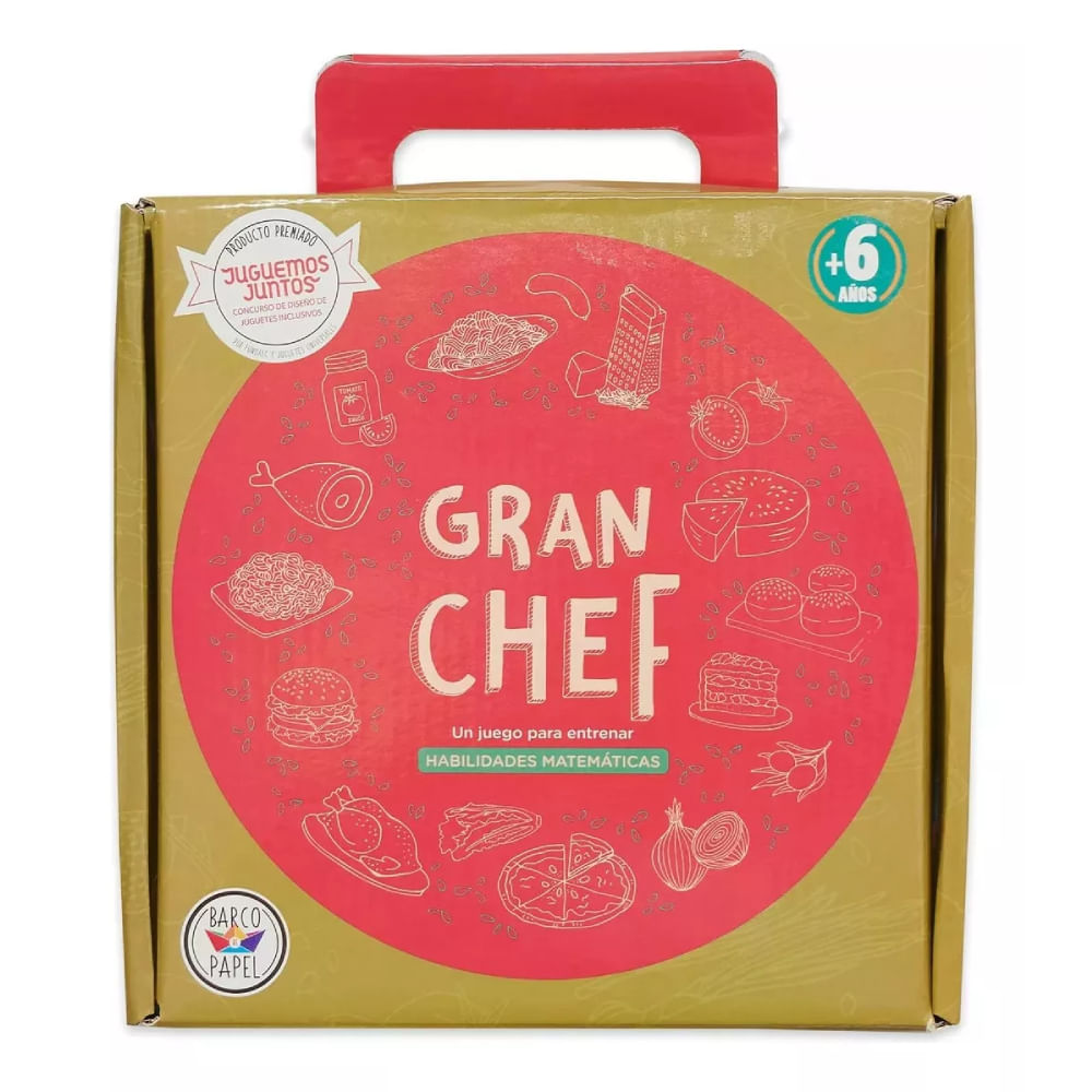 Juego De Mesa Gran Chef Didactico Habilidades Matematicas