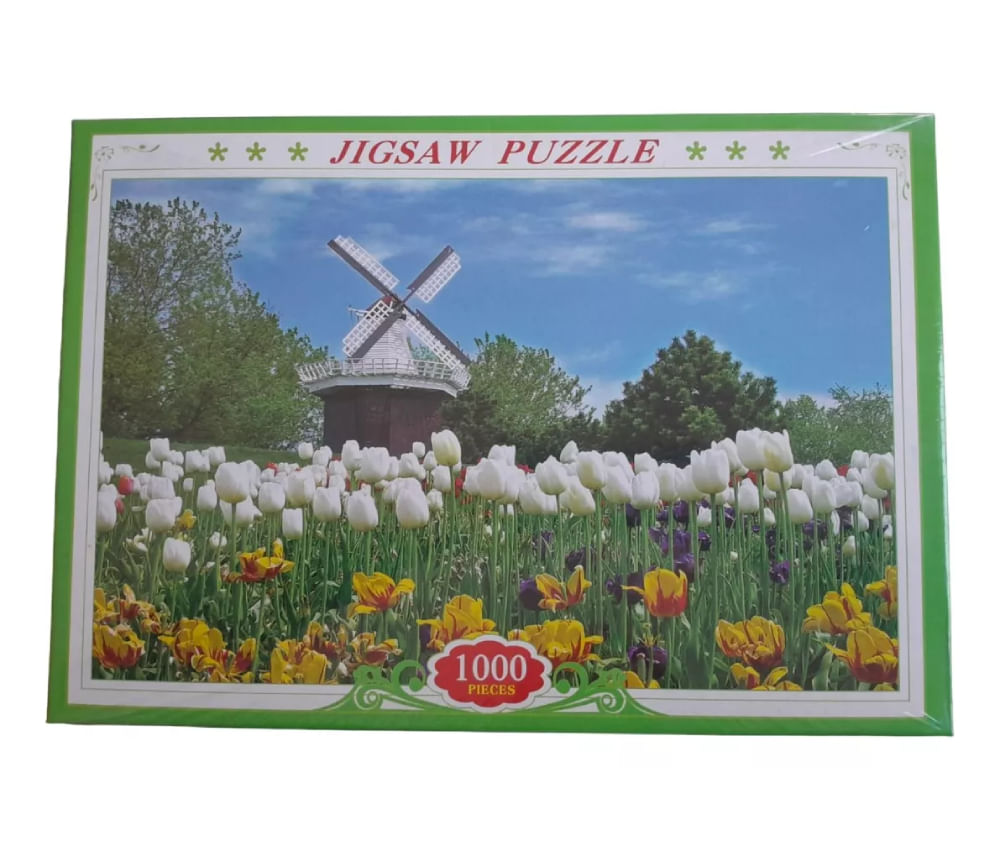 MOLINO Y CAMPO DE TULIPANES 1273 1000 PCS JIGSAW PUZZLE 1970523