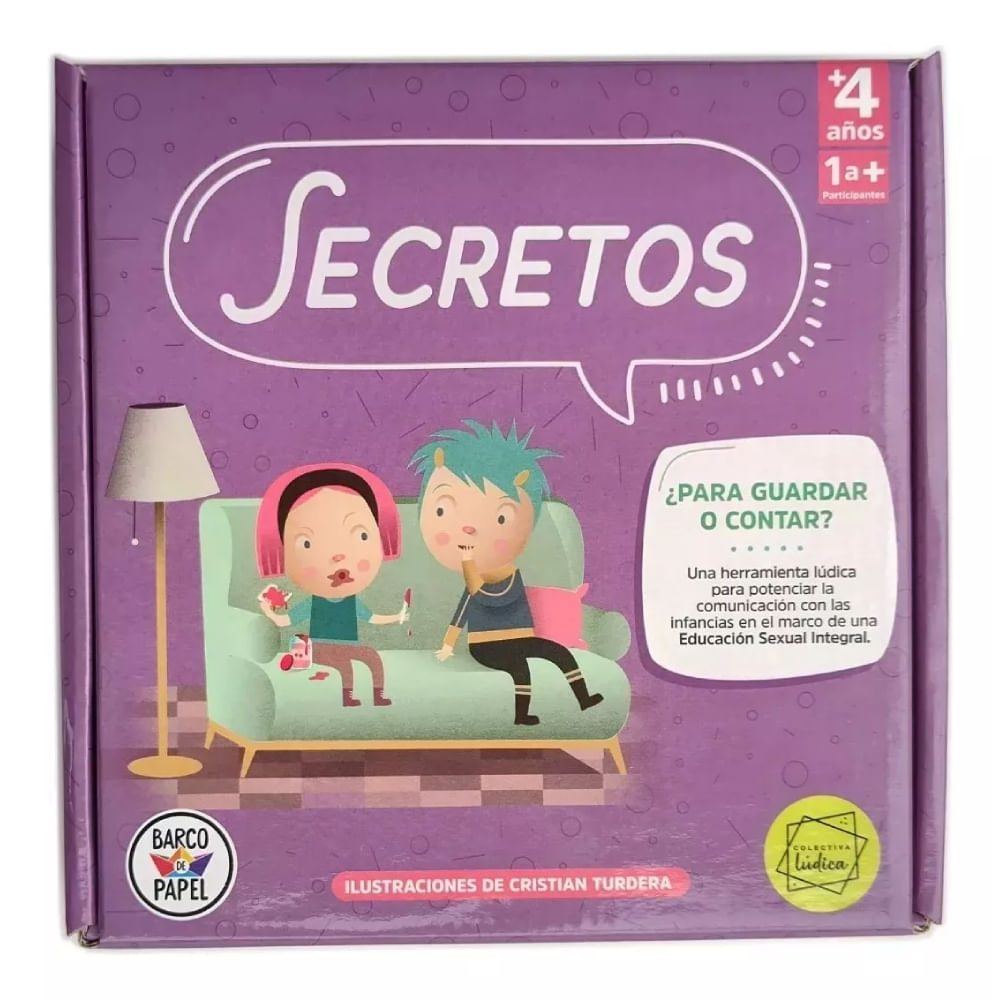 Juego De Mesa Secretos, Para Guardar O Contar? 078949