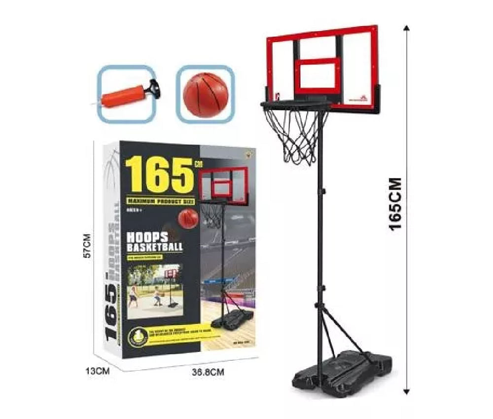 JUEGO DE BASKETBALL CON PIE 165CM 2185411