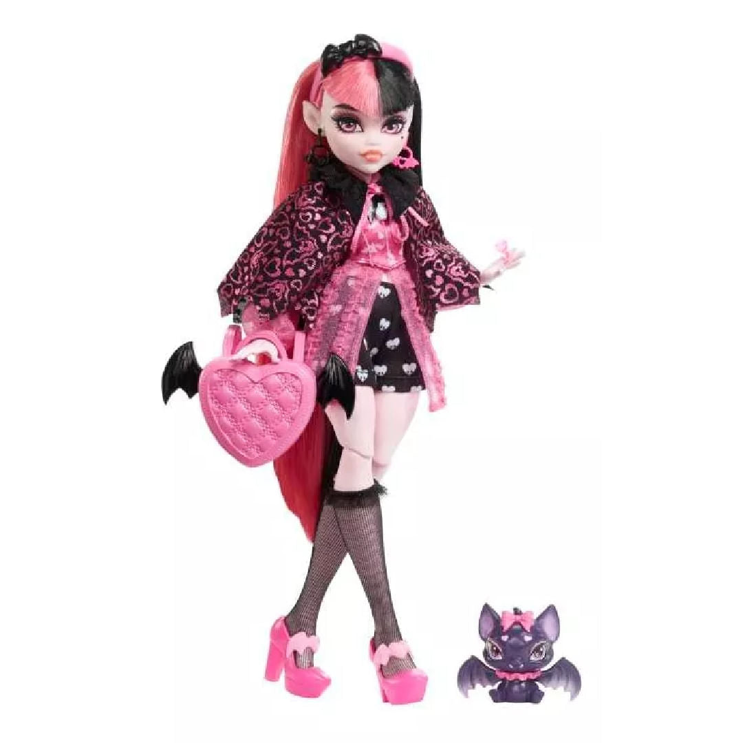 Monster High Muñeca Draculaura con accesorios HHK51