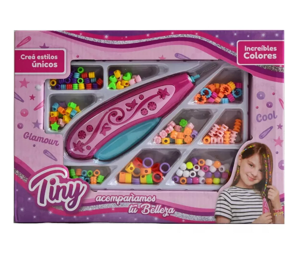 Tiny Glamour Set de bijouterie con trenzador 53744