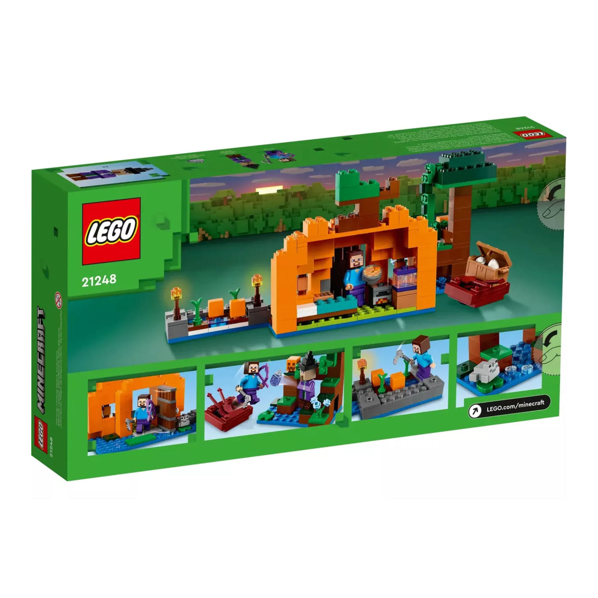 Lego Minecraft La Granja Calabaza 21248