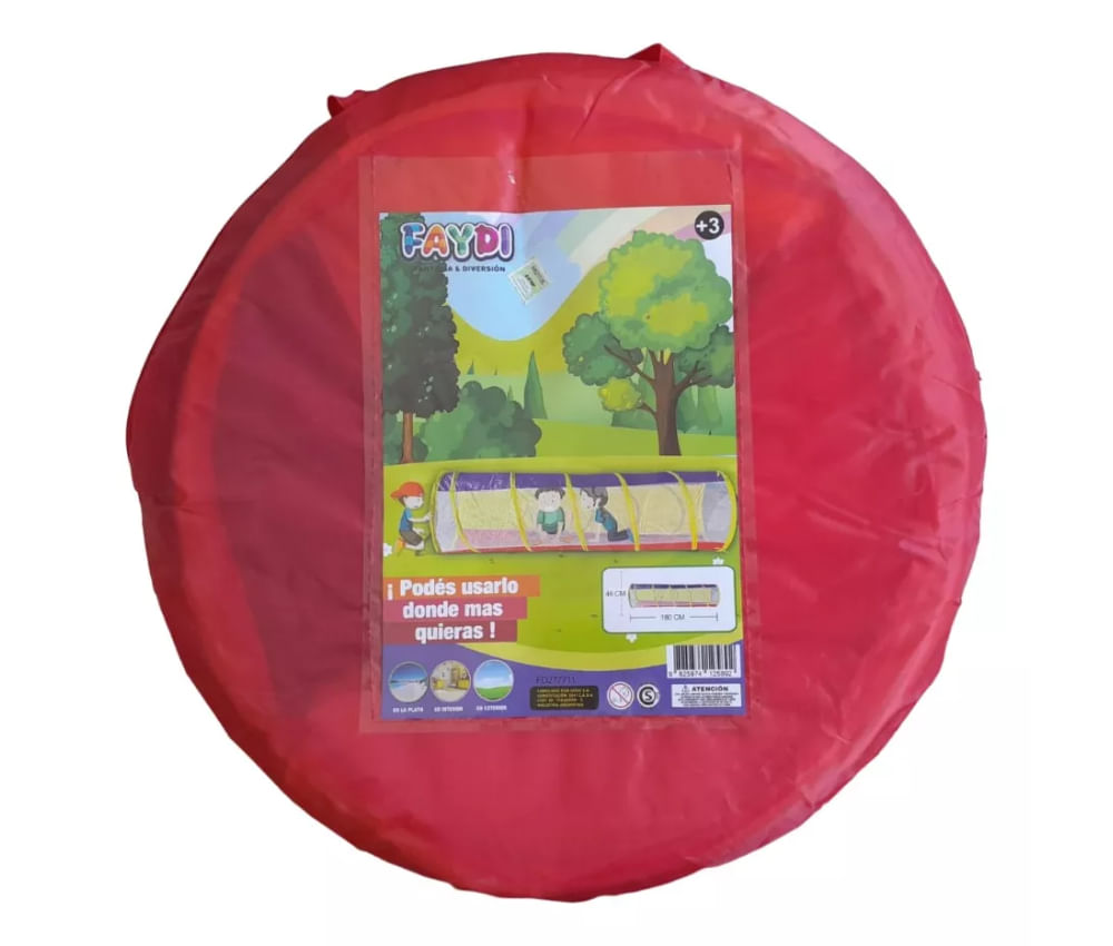 Tunel Autoarmable Plegable En Estuche Fd277711 Faydi