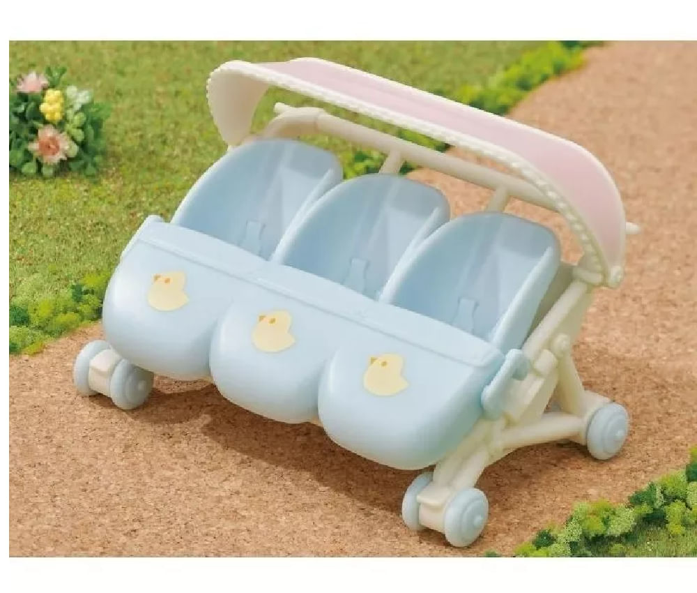 Sylvanian Cochecito De Trillizos 05533
