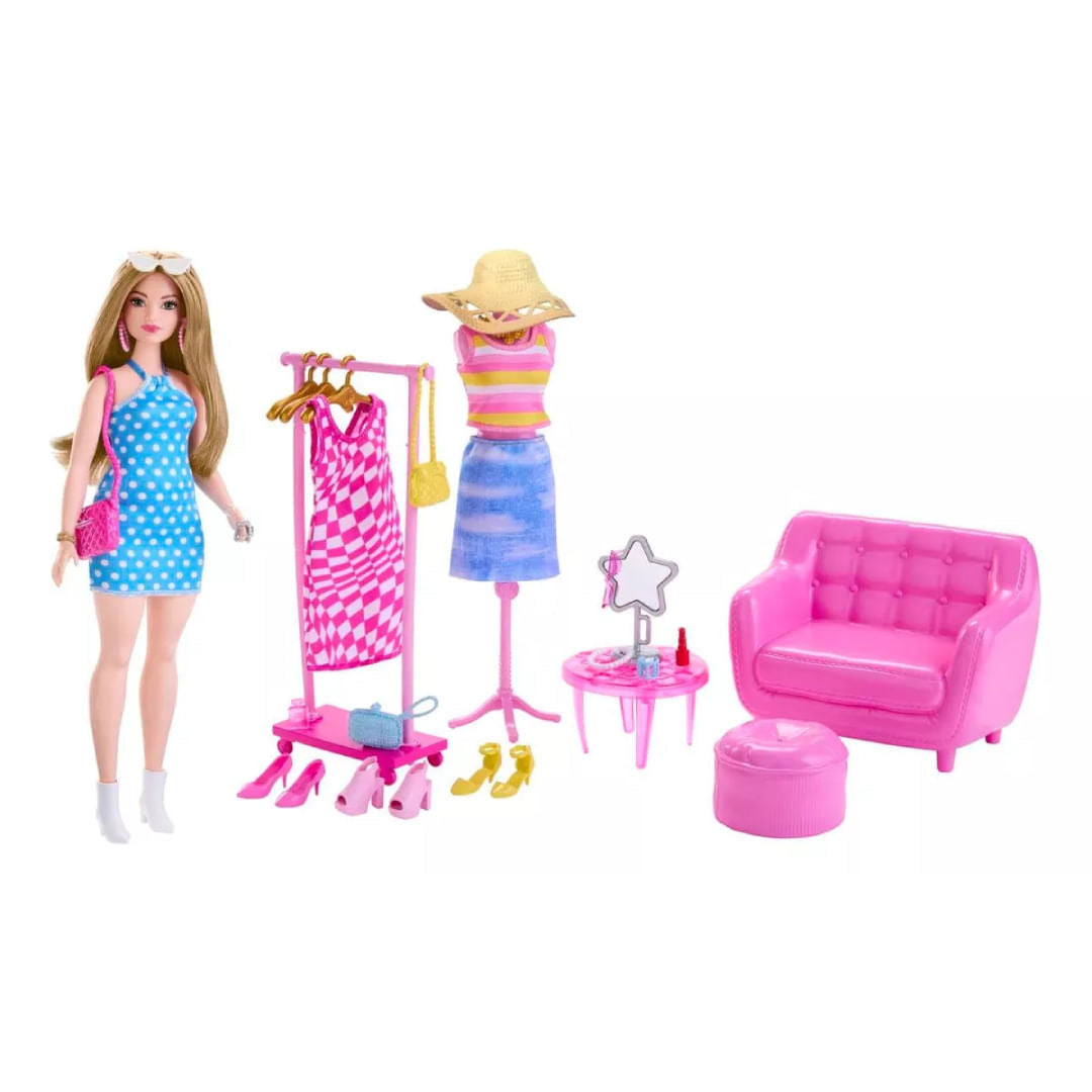 Barbie Muñeca Conjunto de Moda HPL78