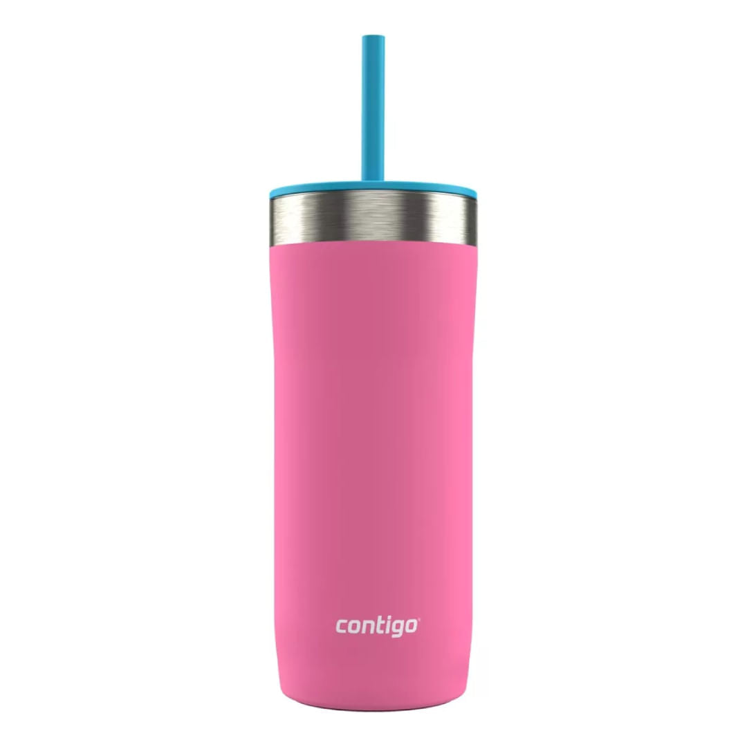 Contigo Vaso Streeterville rosa y turquesa con sorbete 710ml 2205008