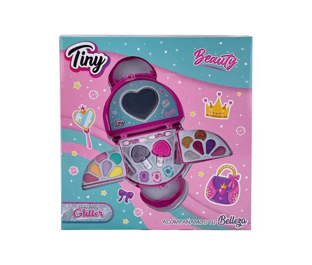 Tiny Beauty Valija de maquillaje con glitter 3260